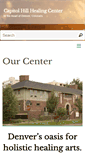 Mobile Screenshot of capitolhillhealingcenter.com